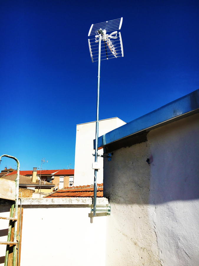 Instalación antena terrestre TDT
