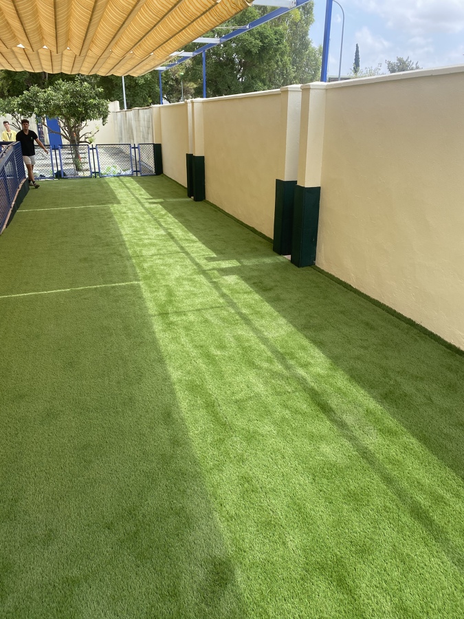 Instalación césped artificial