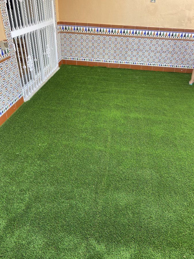 Instalación césped artificial