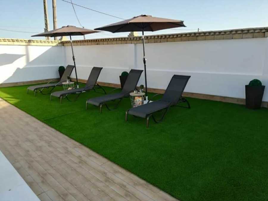 Instalación césped artificial