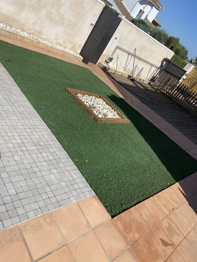 Instalación césped artificial