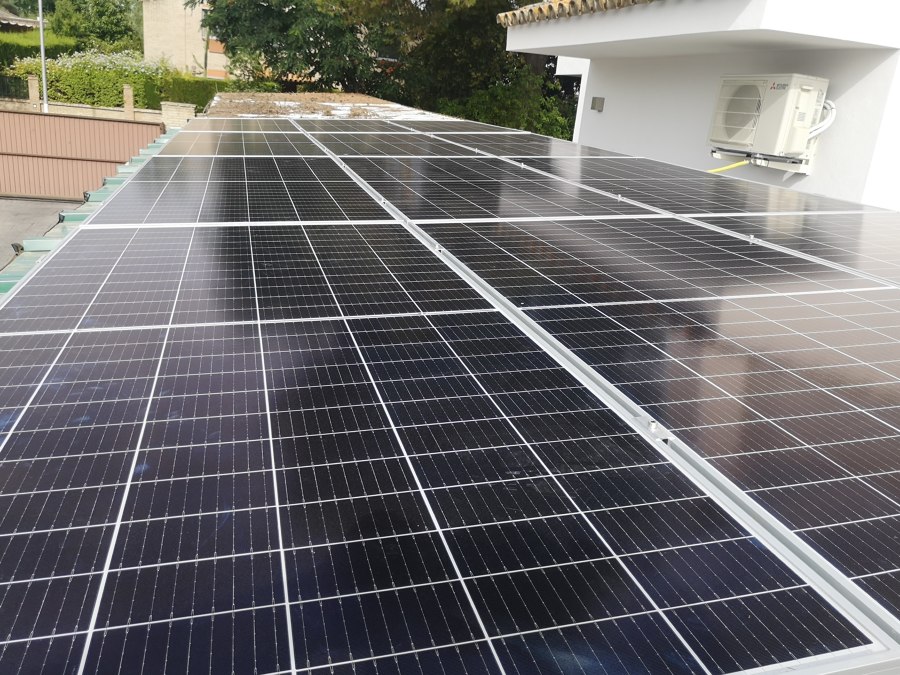 Instalación coplanar sobre chapa