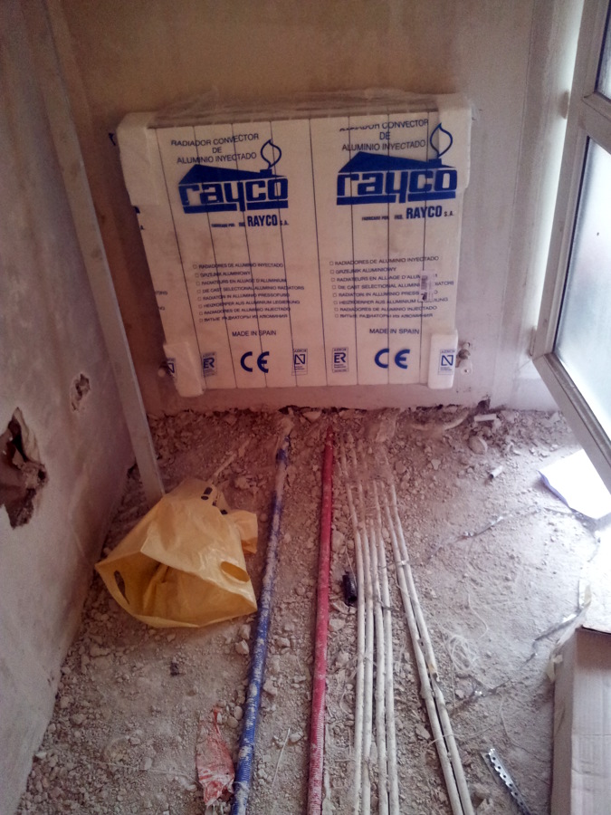 Instalación de calefacción en Santutxu