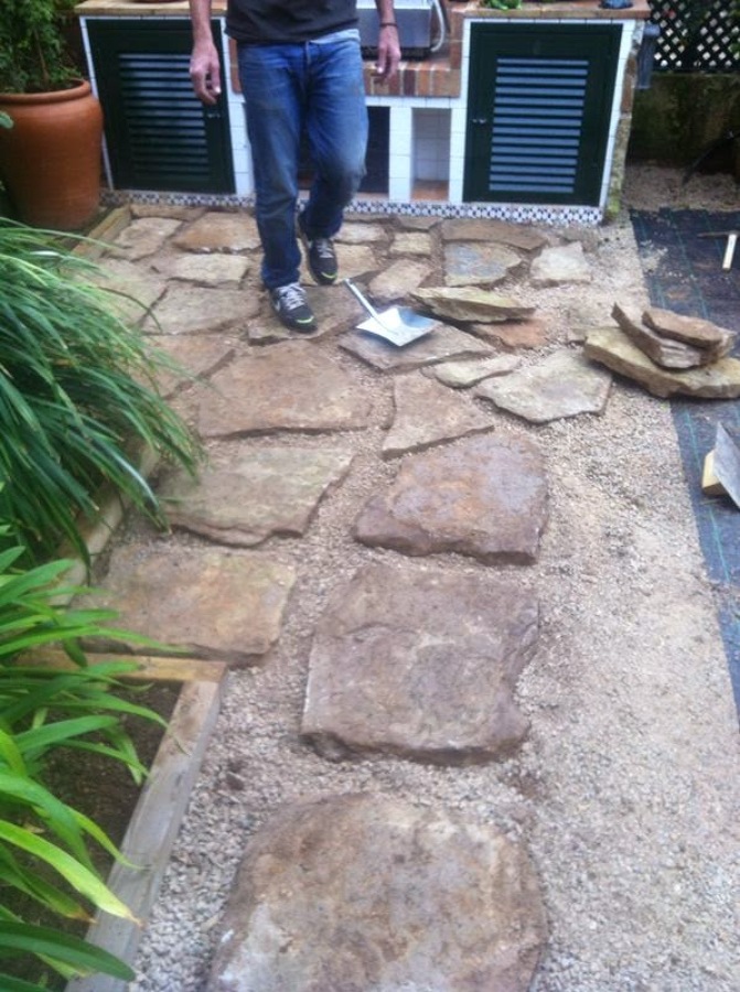 Instalación de césped artificial