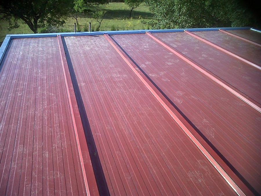 Instalación de chapas sandwich