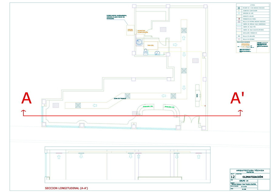 Instalación de climatización