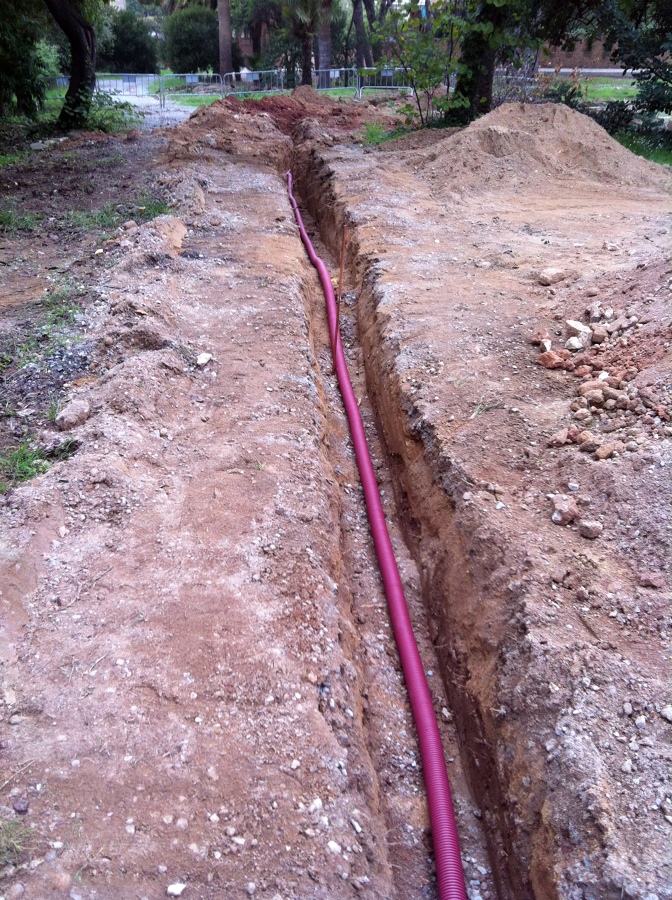 Instalación de coarrugado.