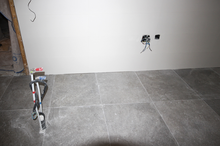 Instalación de fontanería terminada