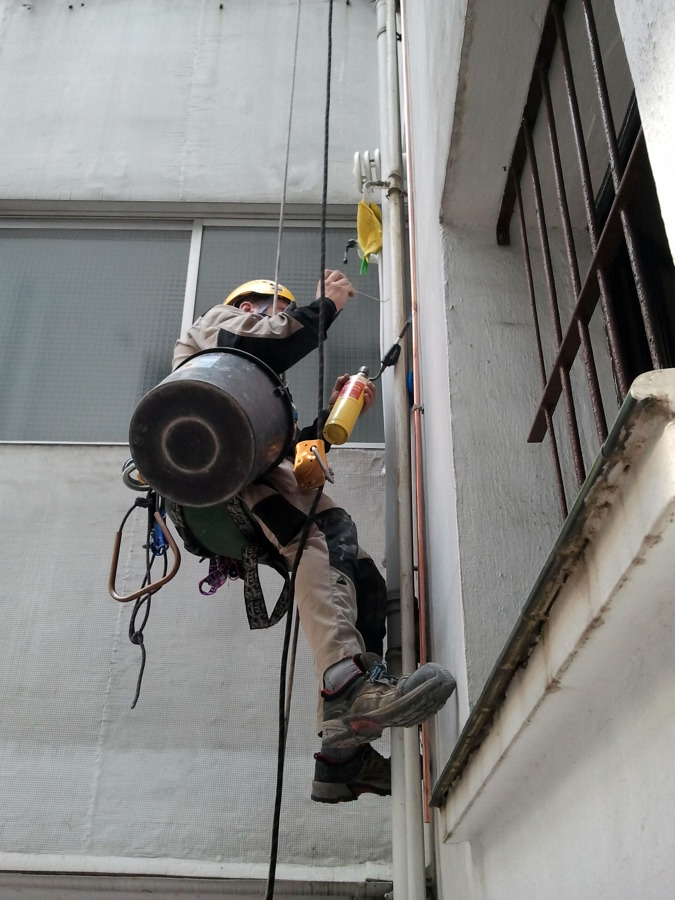 Instalación de Gas Natural en Sestao.