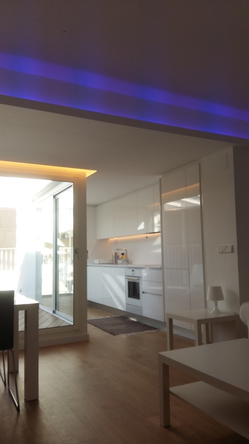 instalacion de iluminacion led