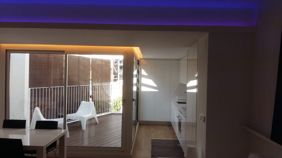 instalacion de iluminacion led