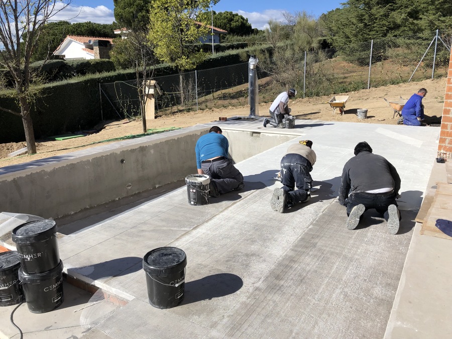 INSTALACION DE MICROCEMENTO EXTERIOR