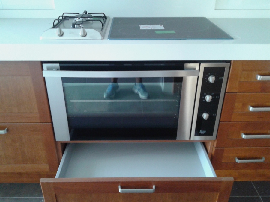 instalacion de muebles cajones e instalacion de horno