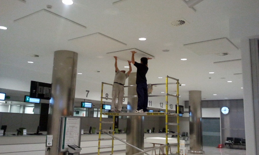 Instalación de Paneles acústicos