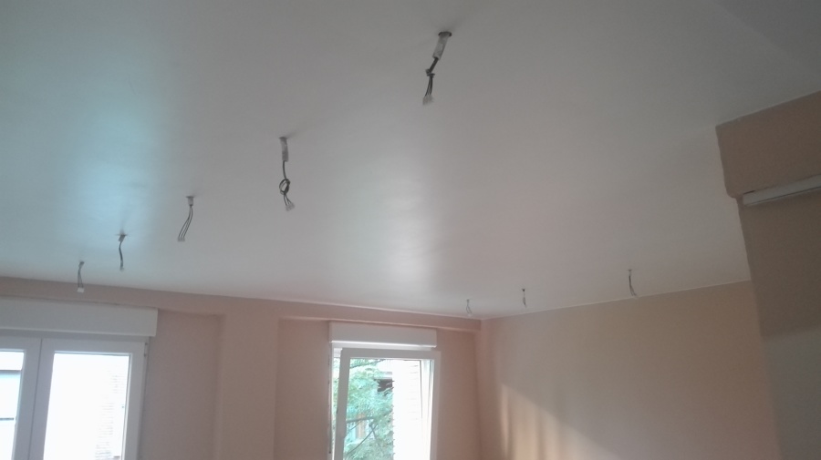 Instalacion de puntos de iluminacion