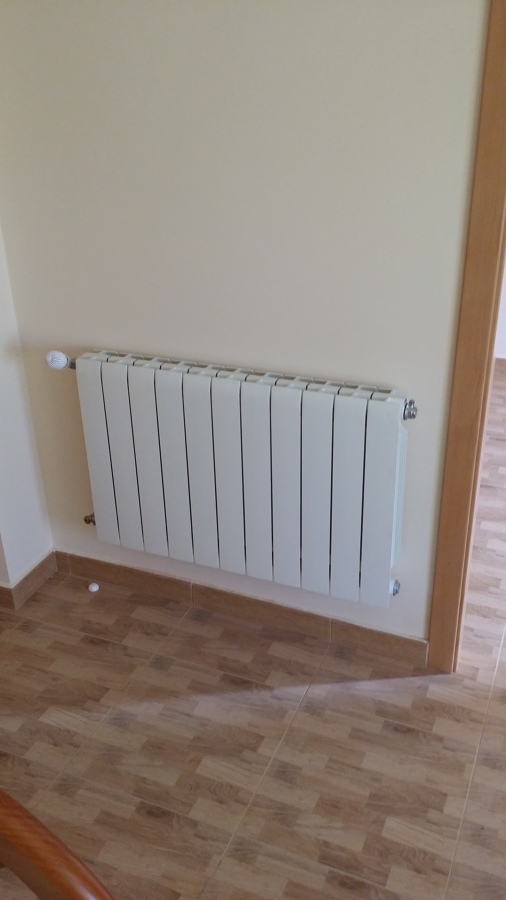 Instalación de radiadores