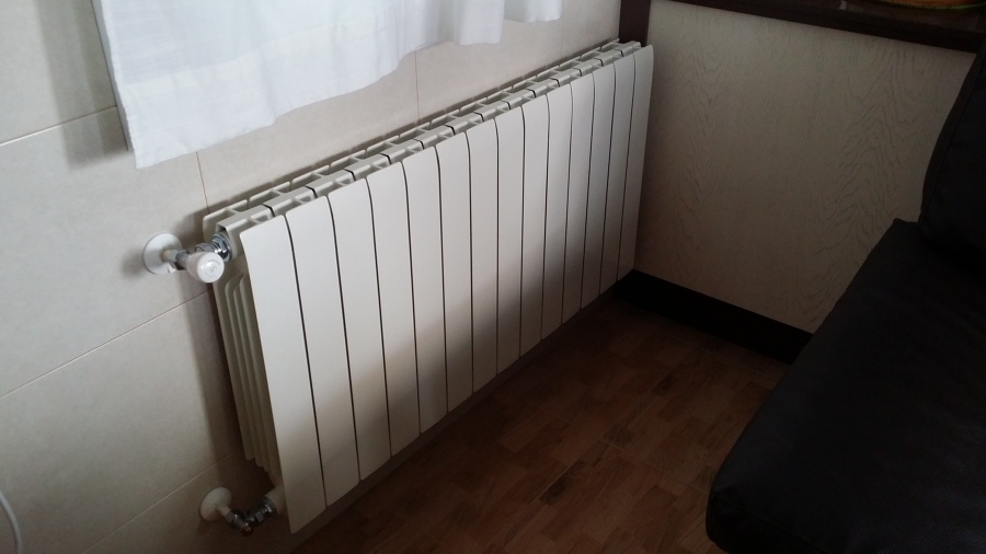 Instalación de radiadores