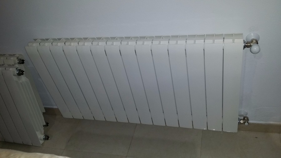 Instalación de radiadores