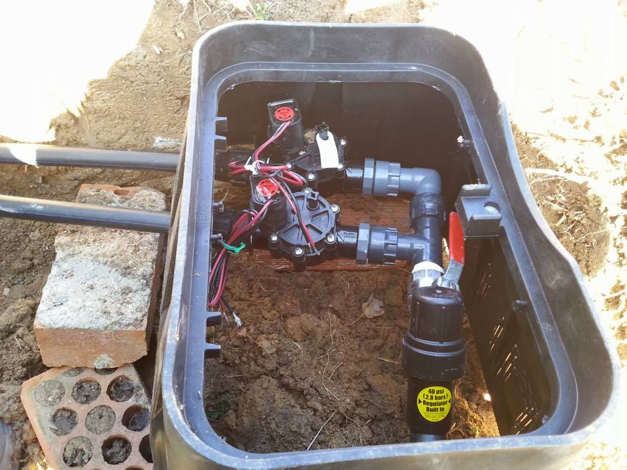 Instalacion de riego automatico