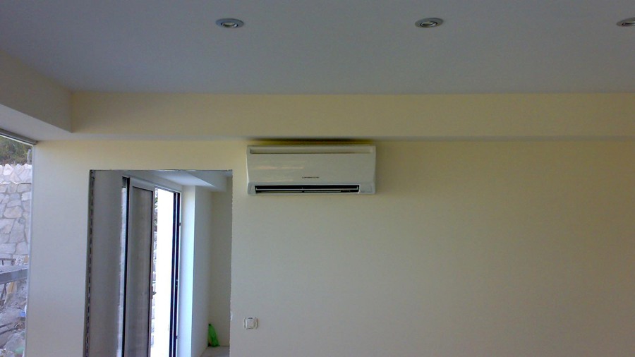 Instalación de splits de aire acondicionado