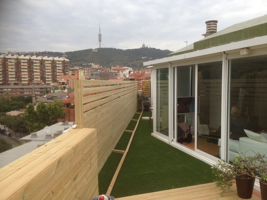 INSTALACION DE TARIMA EXTERIOR PINO CUPERIZADO