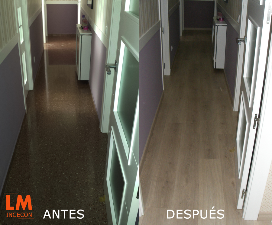 Instalación de tarima Pergo