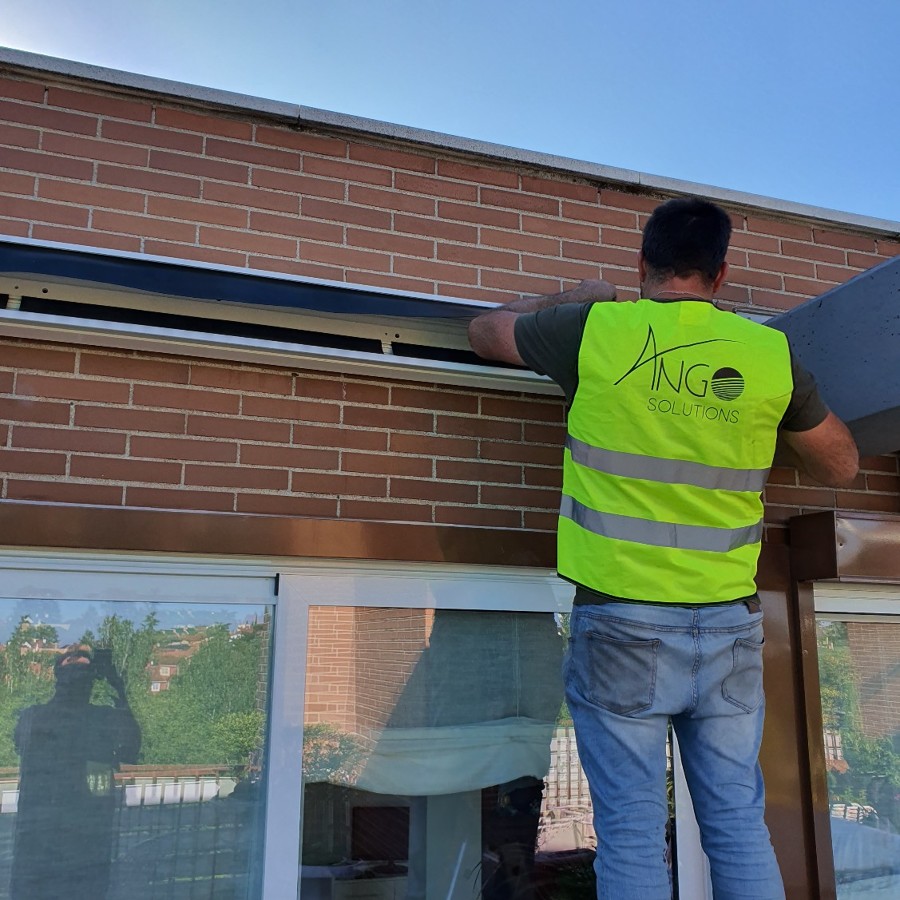 Instalacion de techo fijo