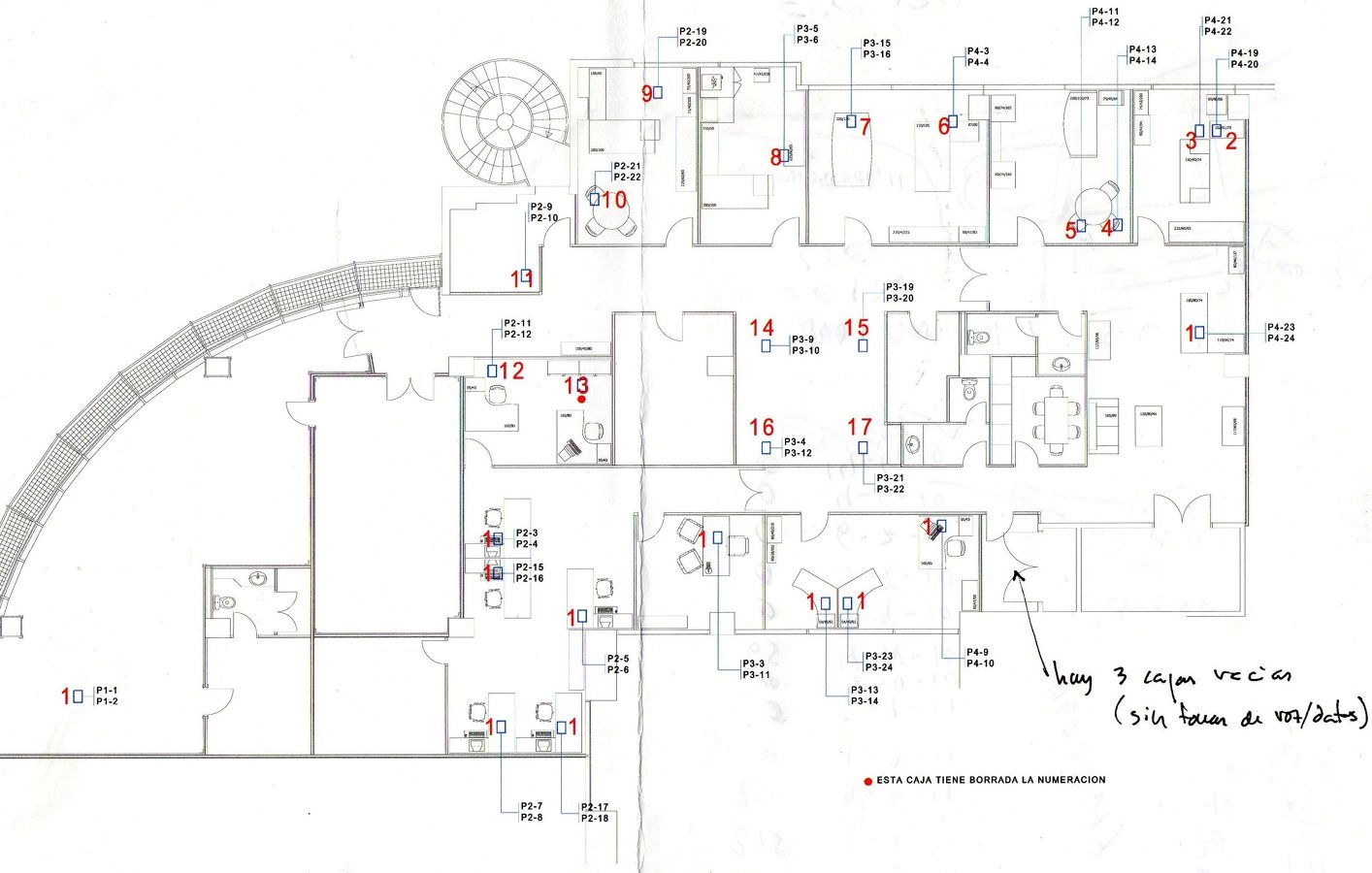 INSTALACION DE VOZ Y DATOS EN OFICINA