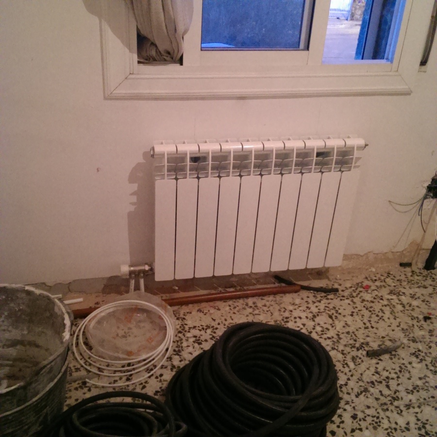 INSTALACIÓN DEL CIRCUITO DE CALEFACCIÓN Y RADIADORES