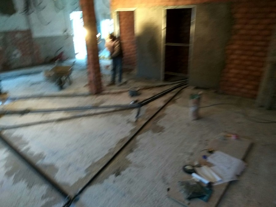 Instalación Eléctrica bajo suelo