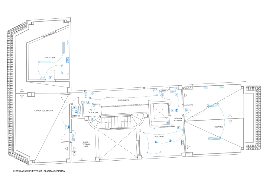 Instalación Eléctrica Cubierta