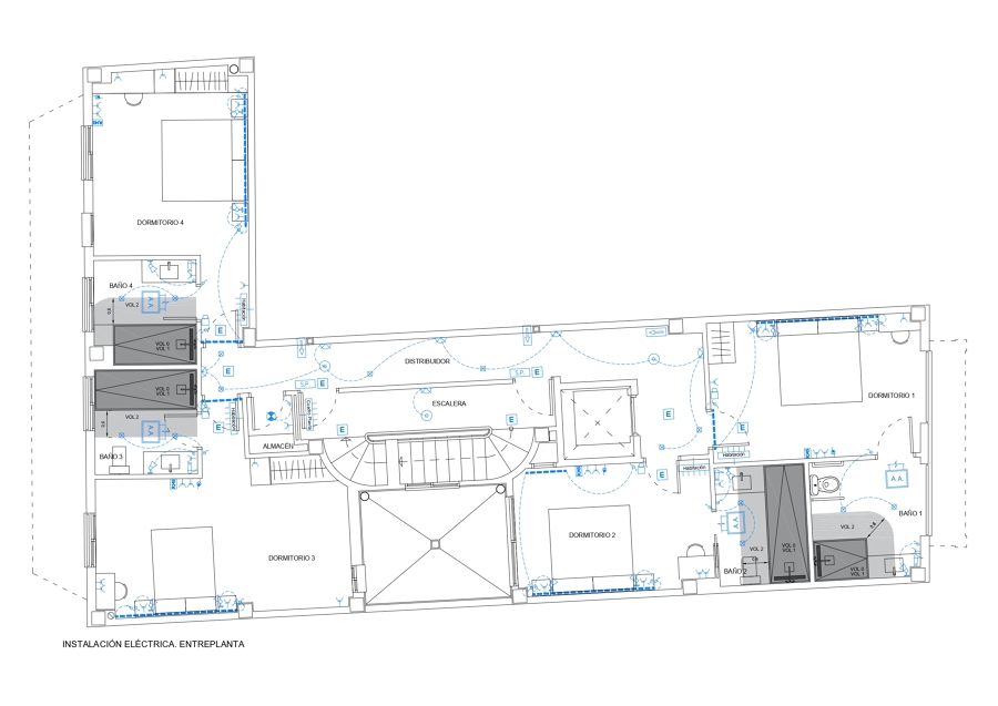 Instalación Eléctrica Entreplanta
