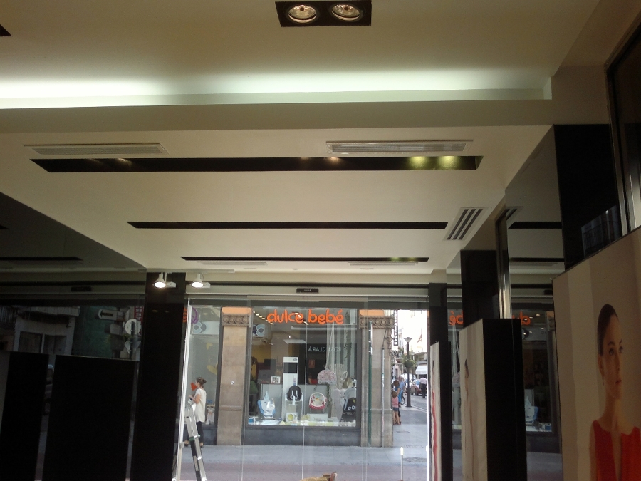 Instalación Electrica Tienda Rosa Clara en Castellón