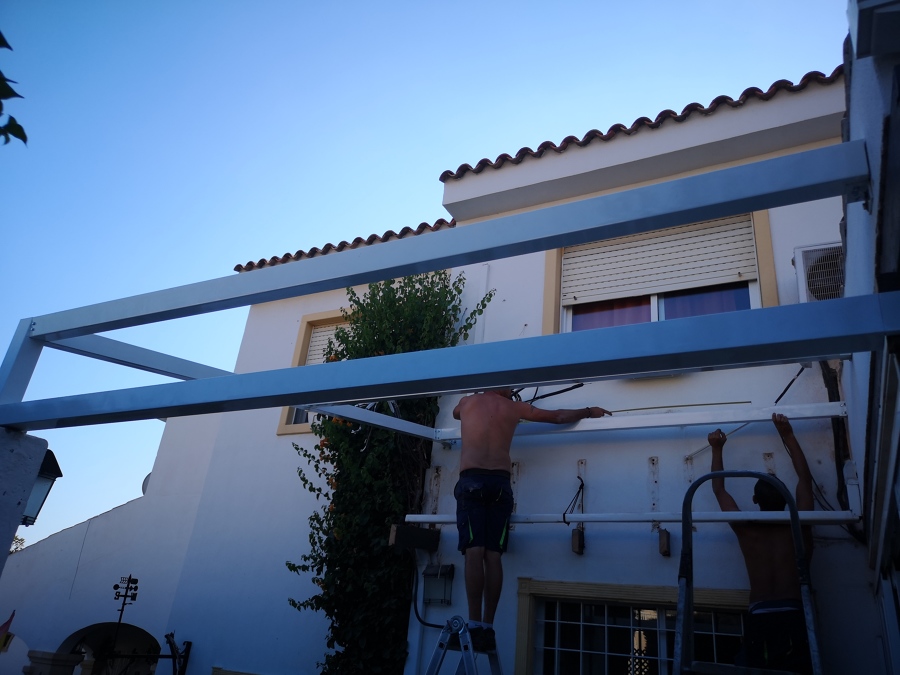 instalación estructura