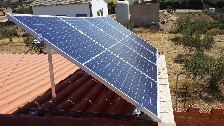 Instalación fotovoltaica para vivienda