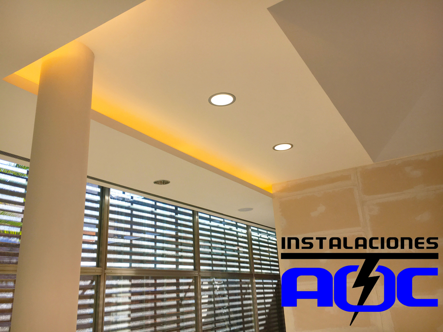 Instalación luminaria