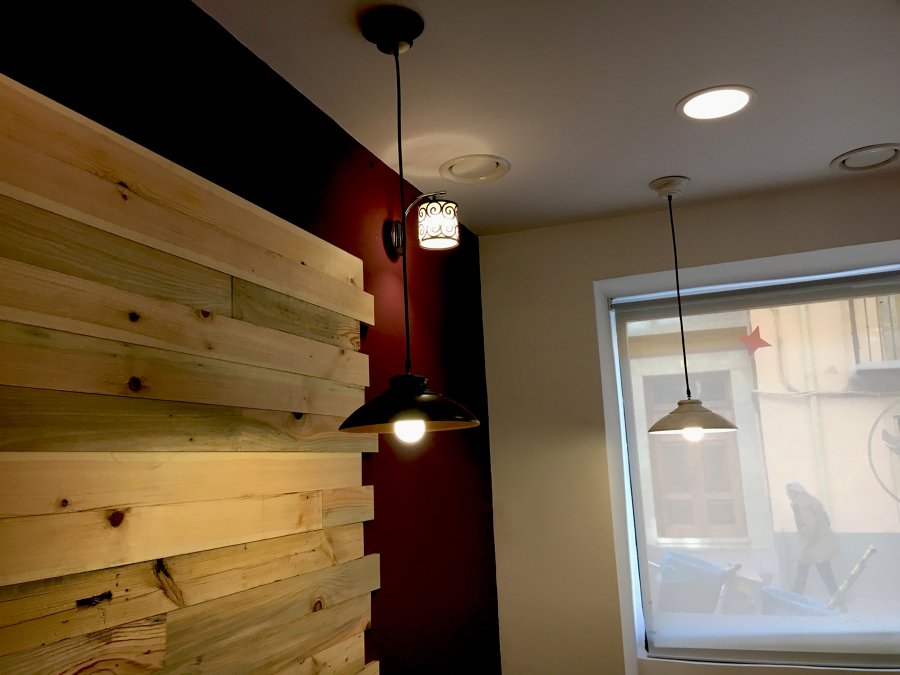 Instalación luminaria