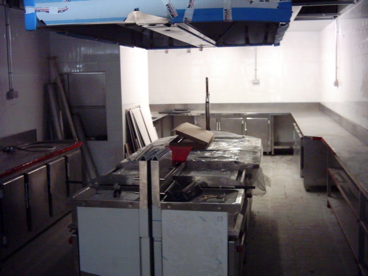 Instalación maquinaria.