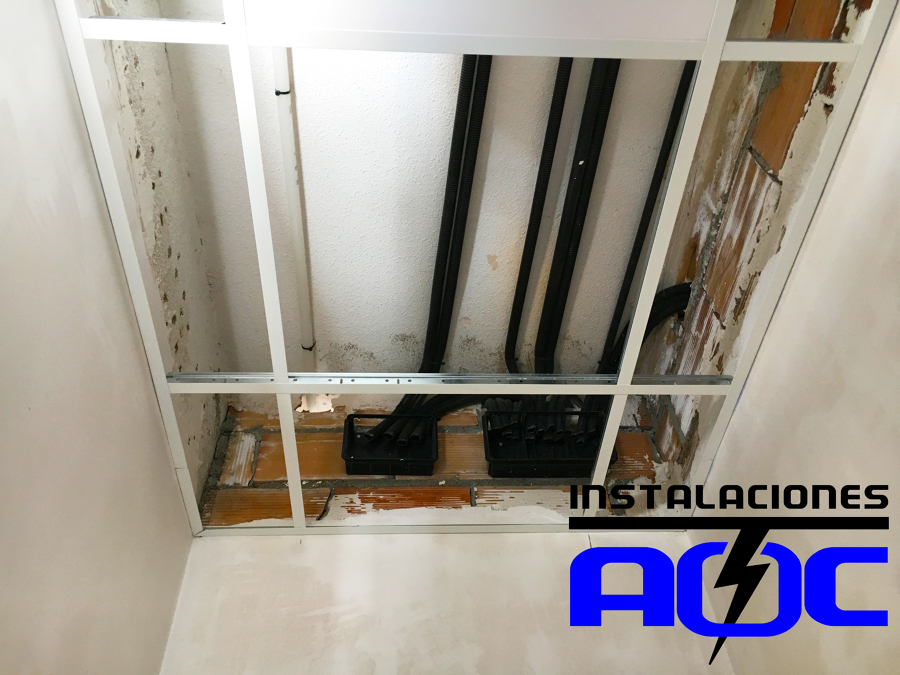 instalación nueva en oficinas