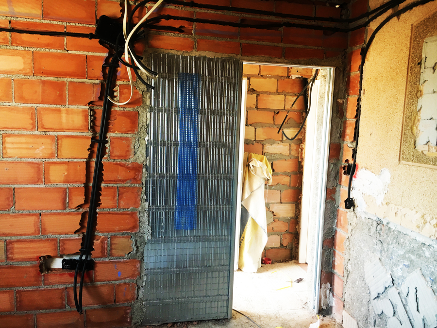 Instalación obra nueva en vivienda