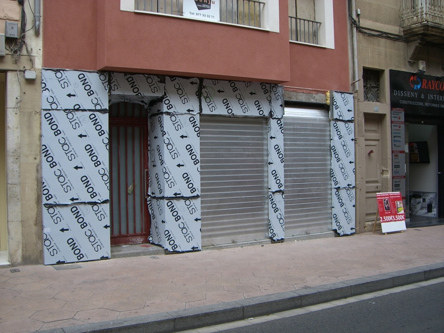 Instalación paneles