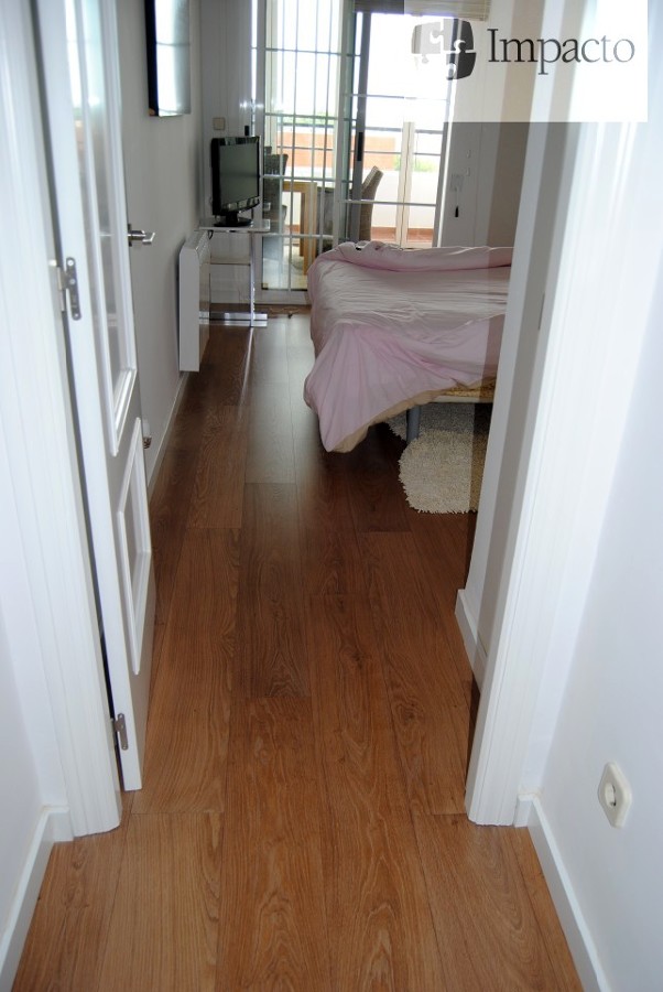 Instalacion Parquet, lacado puertas y rodapie