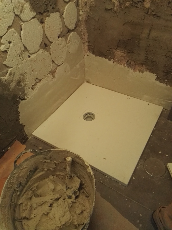 Instalación plato de ducha