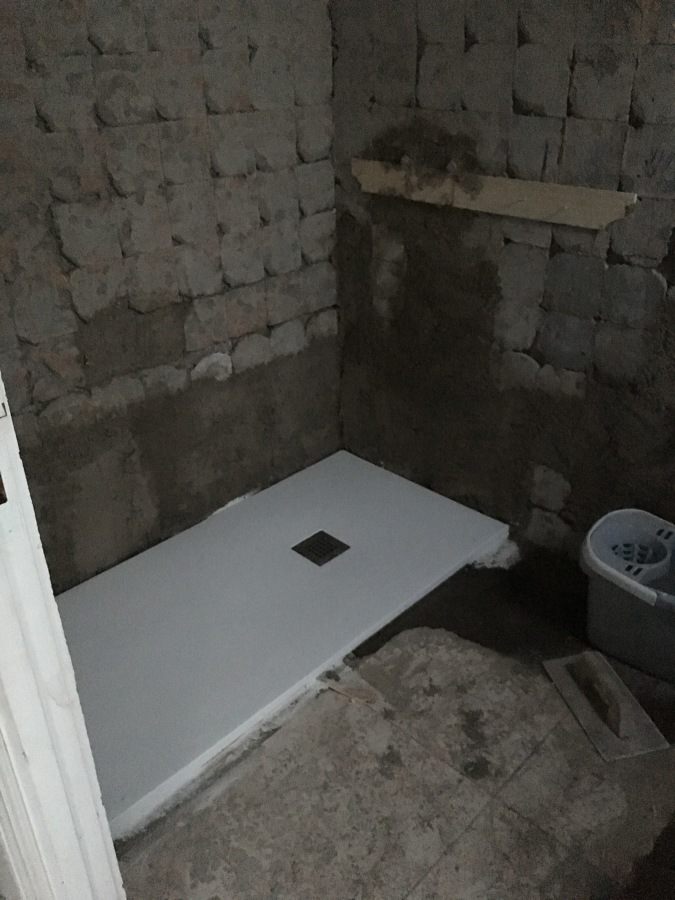 Instalación plato ducha