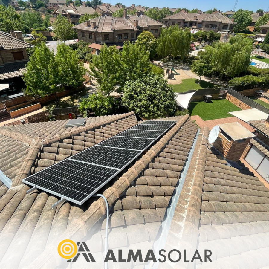 Instalación solar en San Agustin de Guadalix