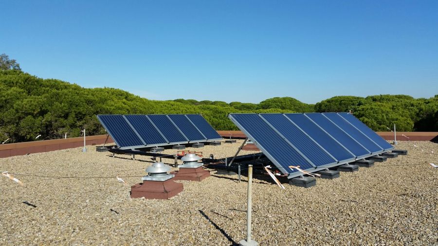 Instalación solar termica