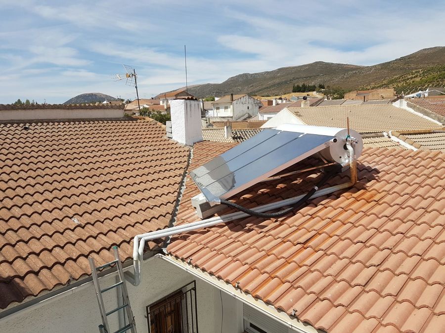 Instalación solar termica