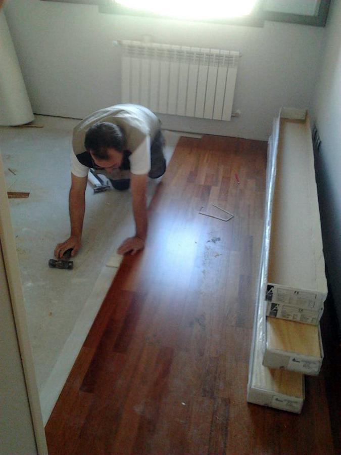 Instalacion tarima flotante UNICLIC jatoba