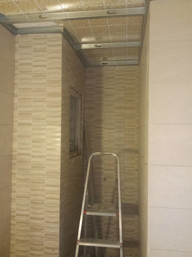 Instalación techo pladur