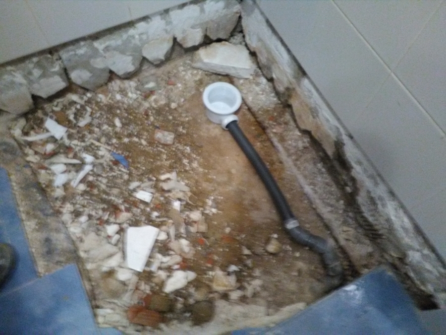 INSTALACION VALVULA PARA PLATO NUEVO